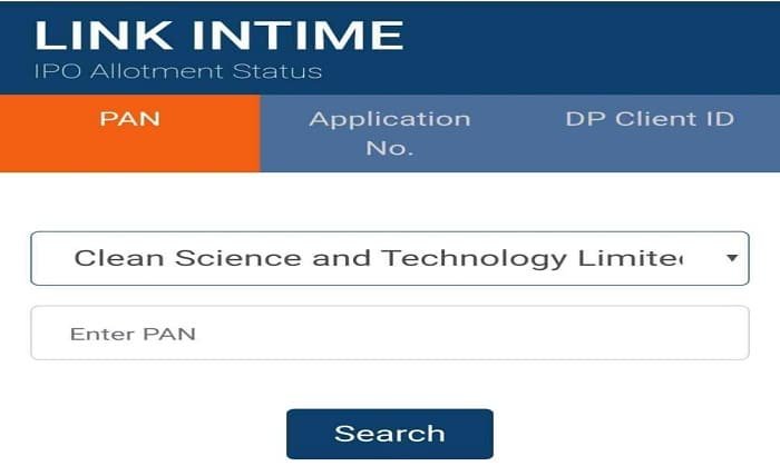 Link Intime IPO Allotment