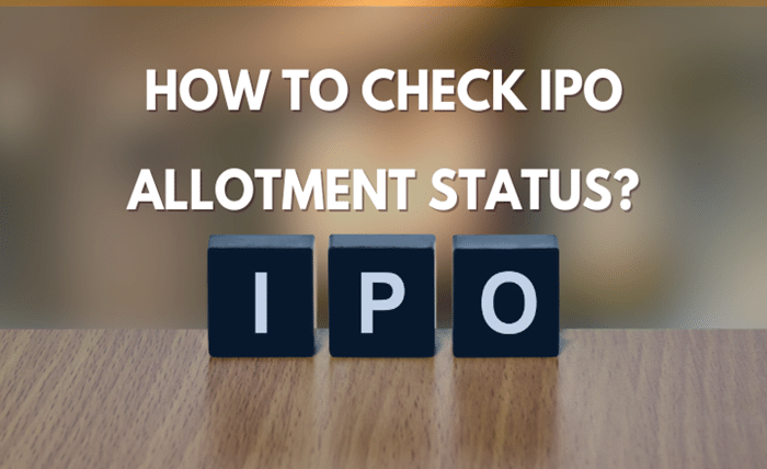 link intime ipo allotment status check online